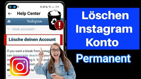 creator konto instagram löschen|Help Center